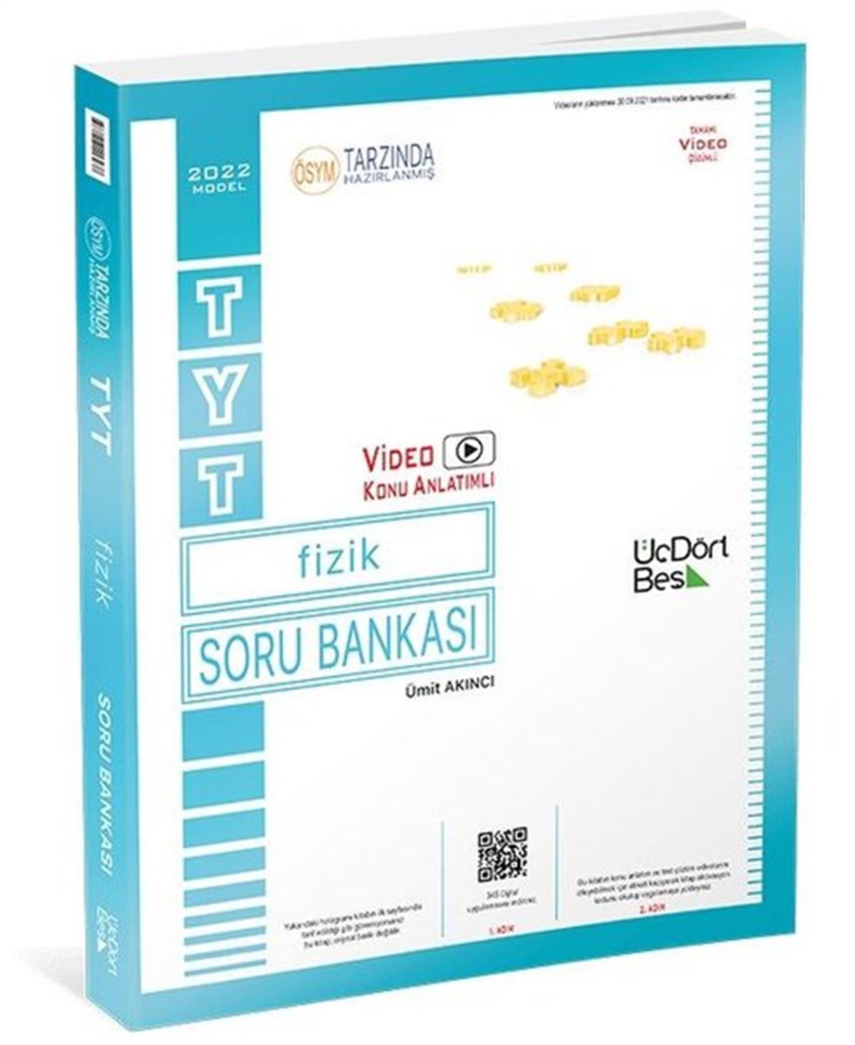 Ümit AkıncıTemel Yeterlilik Testi - Alan Yeterlilik Testi (YKS-TYT/AYT)2022 TYT Fizik Soru Bankası