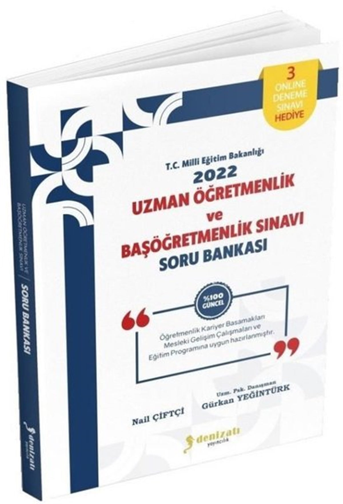 Gürkan YeğintürkKPSS2022 Uzman Öğretmenlik ve Başöğretmenlik Soru Bankası