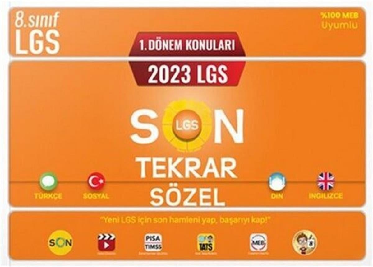 KolektifLGS Tüm Dersler2023 8.Sınıf LGS 1.Dönem Sözel Son Tekrar