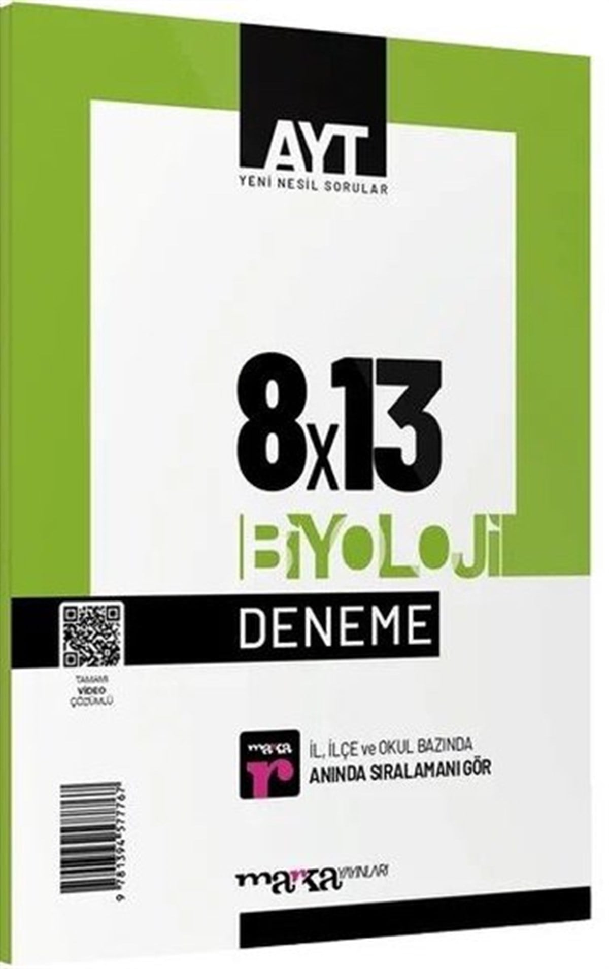 KolektifTemel Yeterlilik Testi - Alan Yeterlilik Testi (YKS-TYT/AYT)2023 AYT Biyoloji 8x13 Deneme
