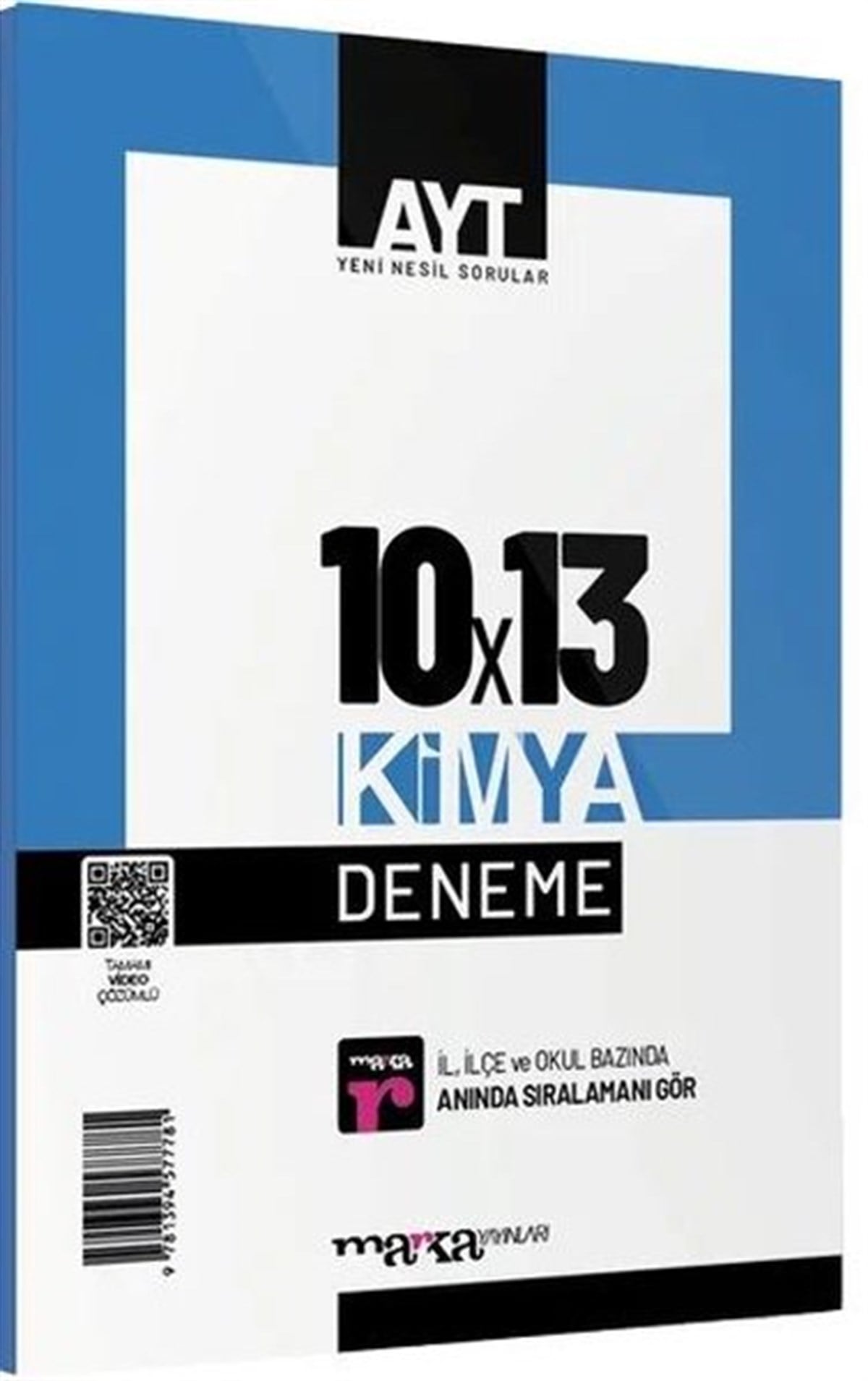 KolektifTemel Yeterlilik Testi - Alan Yeterlilik Testi (YKS-TYT/AYT)2023 AYT Kimya 10x13 Deneme