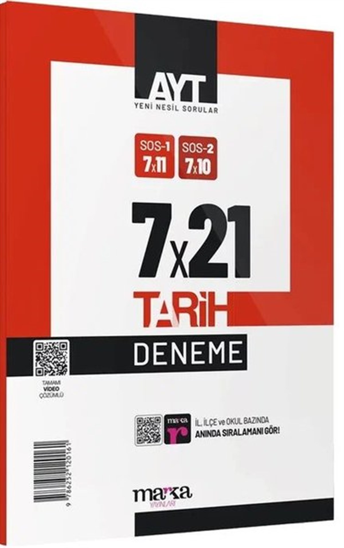 KolektifTemel Yeterlilik Testi - Alan Yeterlilik Testi (YKS-TYT/AYT)2023 AYT Tarih 7x21 Deneme