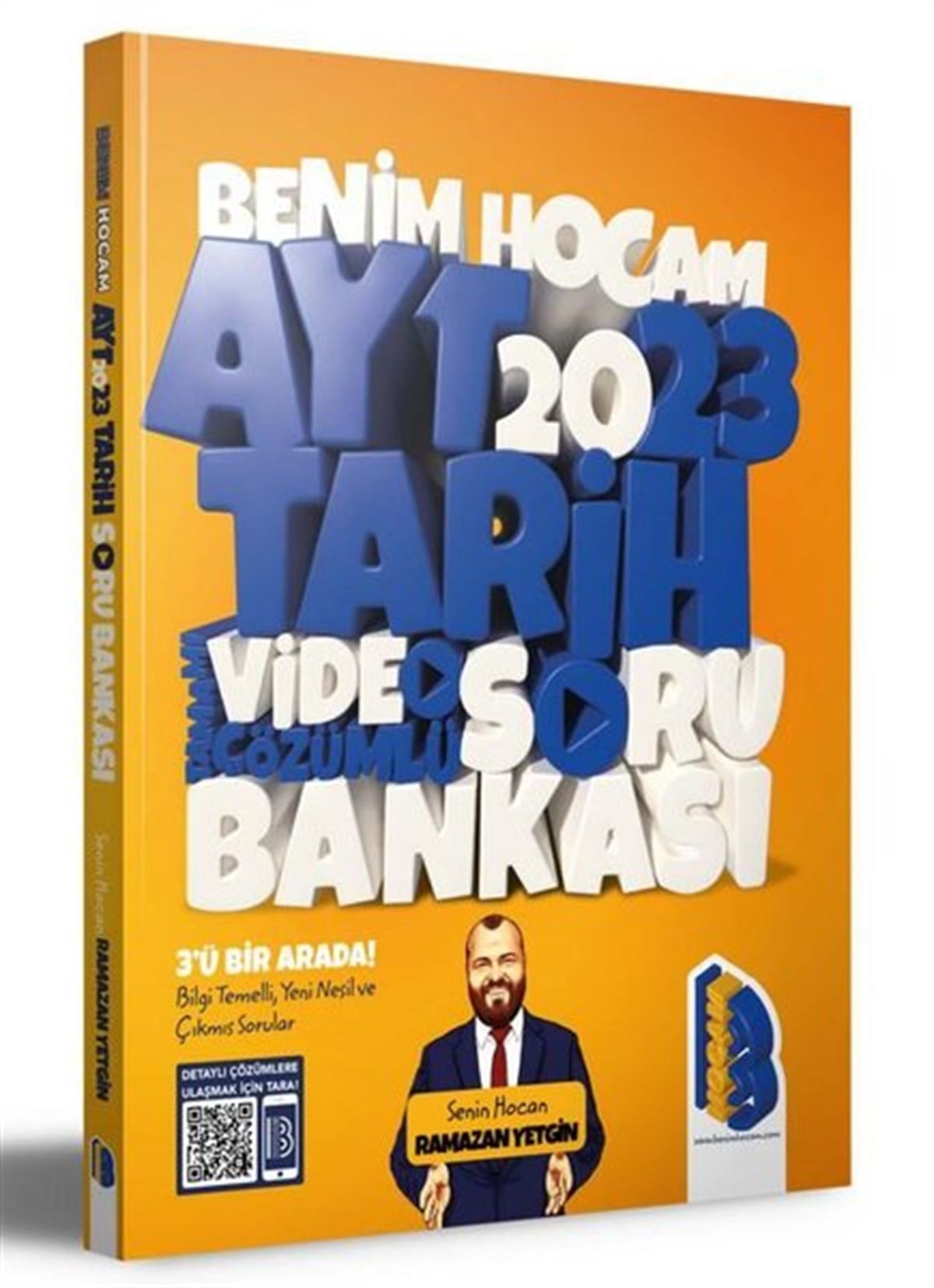 Ramazan YetginTemel Yeterlilik Testi - Alan Yeterlilik Testi (YKS-TYT/AYT)2023 AYT Tarih Tamamı Video Çözümlü Soru Bankası