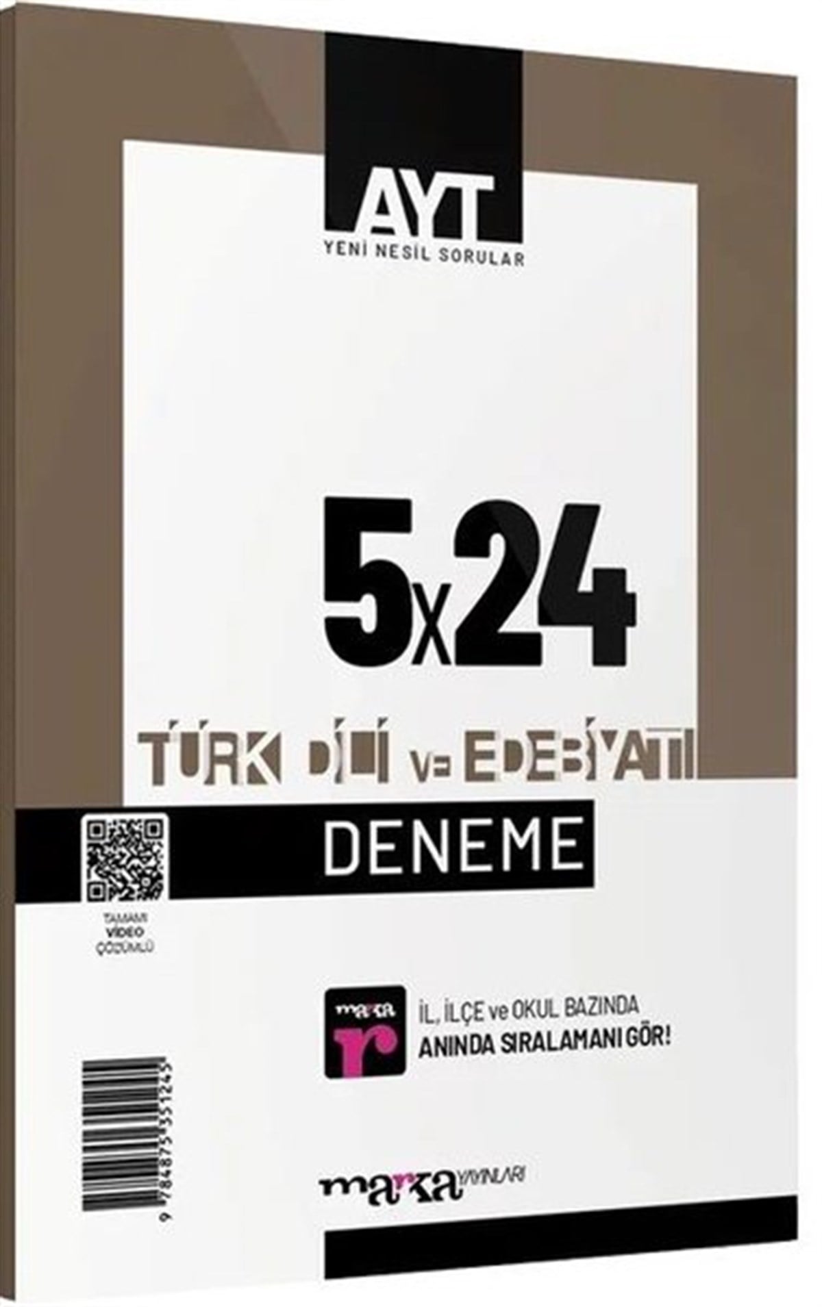 KolektifTemel Yeterlilik Testi - Alan Yeterlilik Testi (YKS-TYT/AYT)2023 AYT Türk Dili ve Edebiyatı 5x24 Deneme