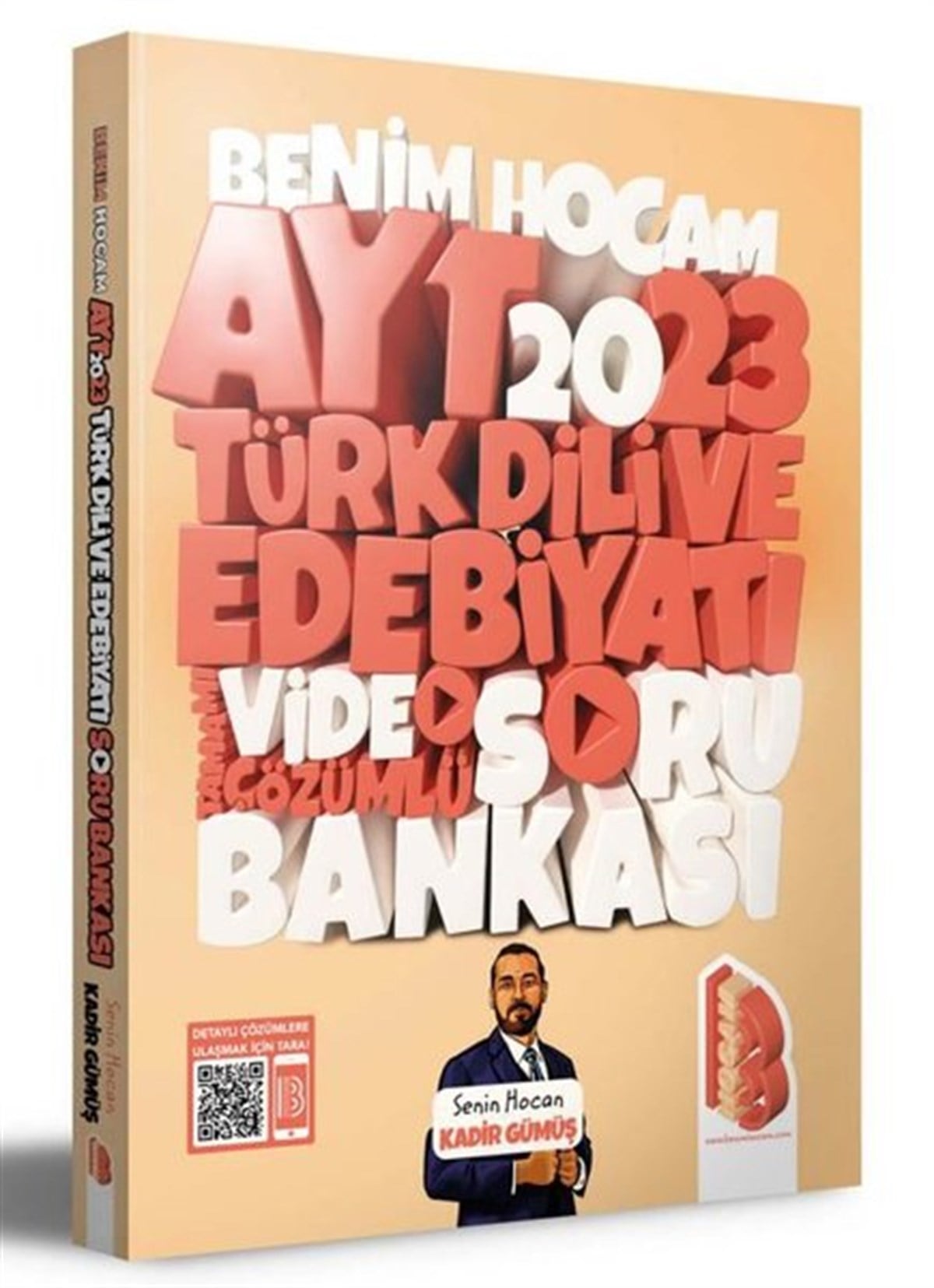 Kadir GümüşTemel Yeterlilik Testi - Alan Yeterlilik Testi (YKS-TYT/AYT)2023 AYT Türk Dili ve Edebiyatı Tamamı Video Çözümlü Soru Bankası