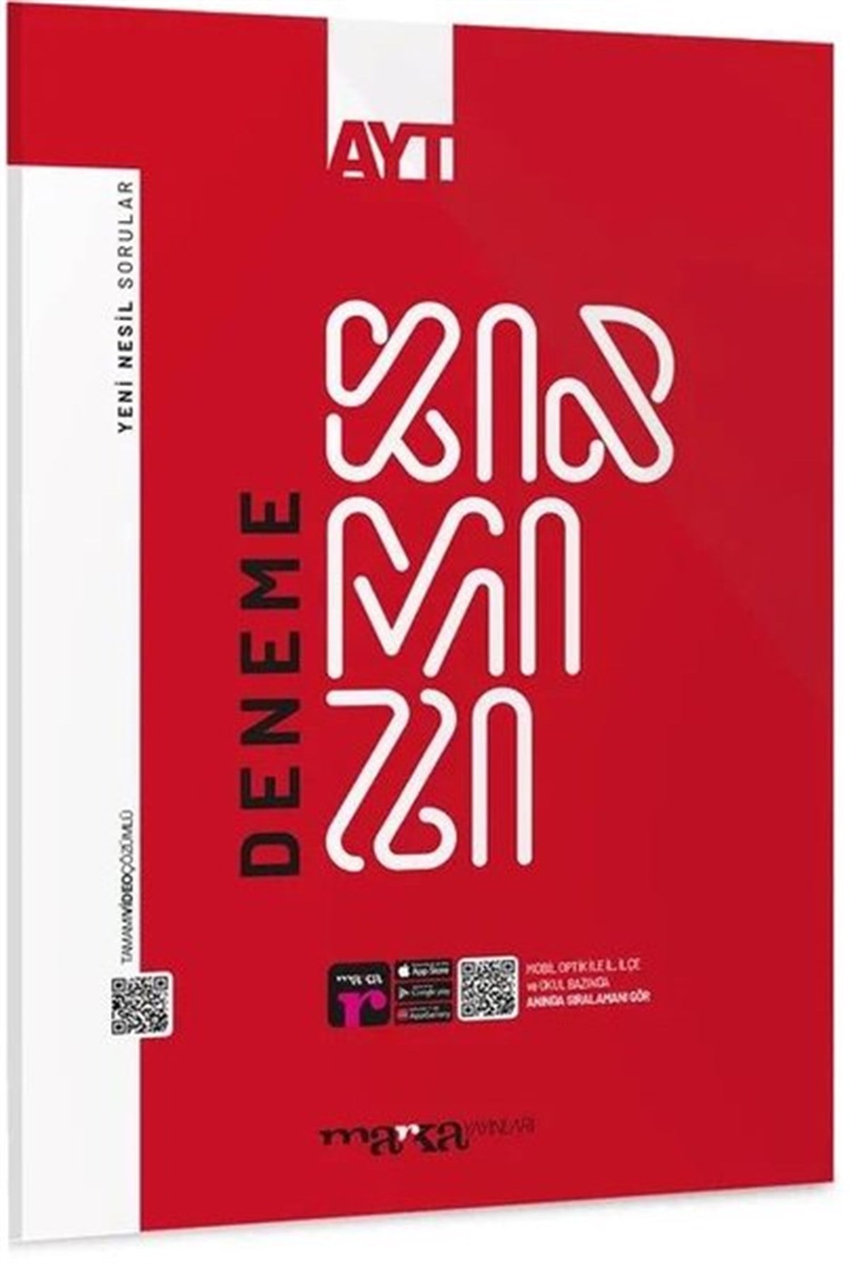 KolektifTemel Yeterlilik Testi - Alan Yeterlilik Testi (YKS-TYT/AYT)2023 AYT Yeni Nesil Kırmızı Deneme