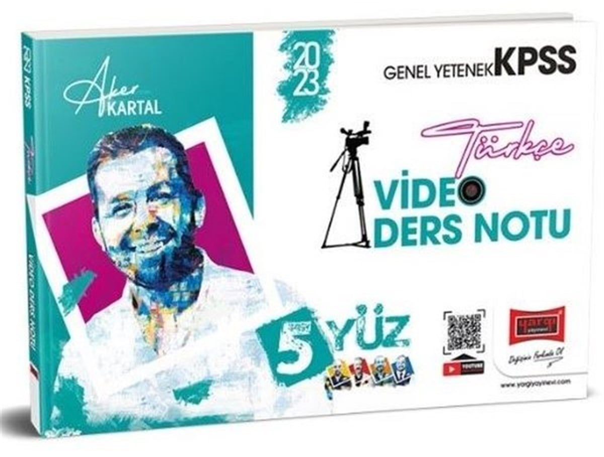 Aker KartalKPSS2023 KPSS 5Yüz Türkçe Video Ders Notları