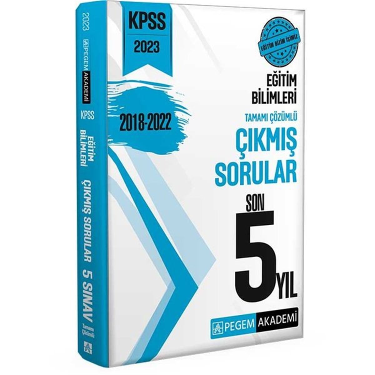 KolektifKPSS2023 KPSS Eğitim Bilimleri Çıkmış Sorular Son 5 Sınav