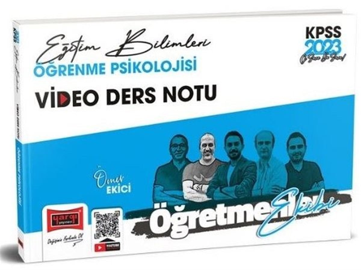 Tufan GençKPSS2023 KPSS Eğitim Bilimleri Öğretmenler Ekibi Öğrenme Psikolojisi Video Ders Notları
