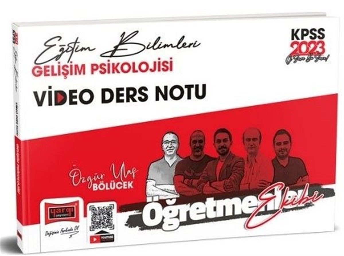 Özgür Ulaş BölücekKPSS2023 KPSS Eğitim Bilimleri Öğretmenler Ekibi Gelişim Psikolojisi Video Ders Notları