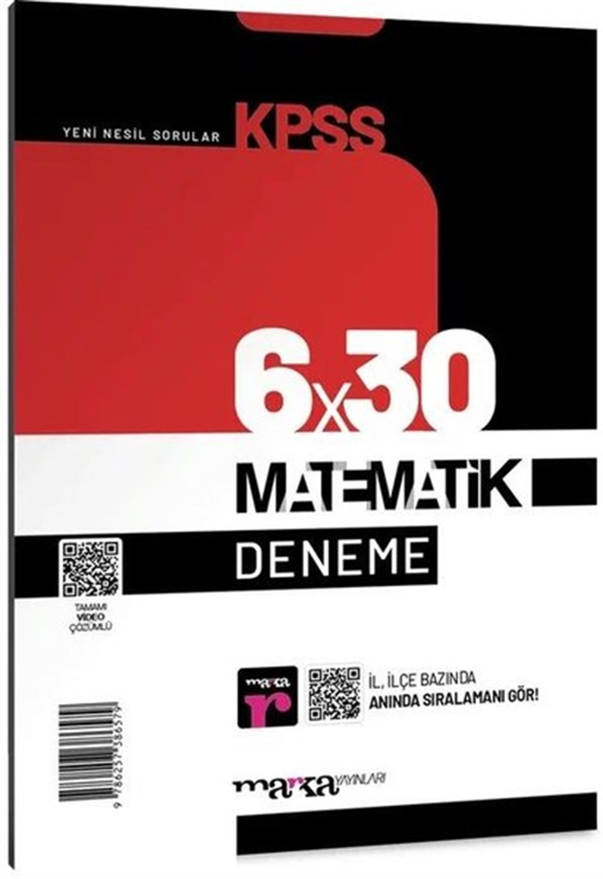KolektifKPSS2023 KPSS Matematik 6x30 Deneme