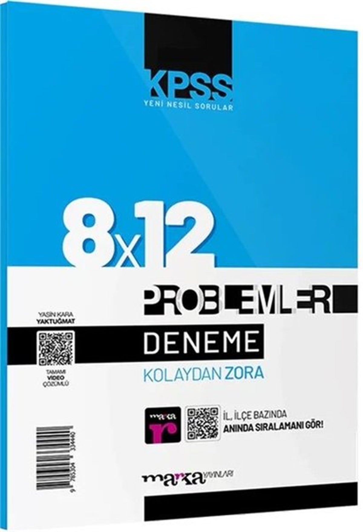 KolektifKPSS2023 KPSS Problemler 8x12 Deneme