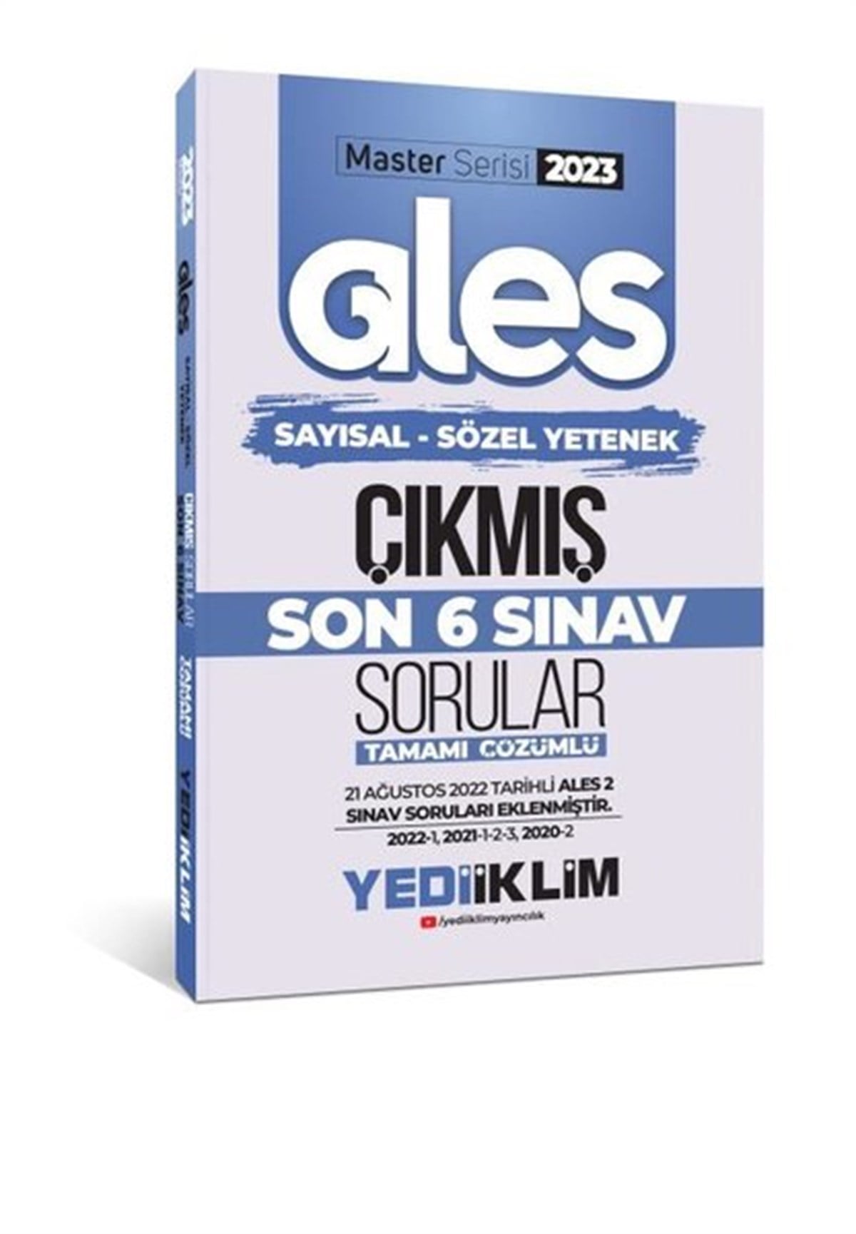 KolektifALES2023 Master Serisi Ales Sayısal - Sözel Yetenek Son 6 Sınav Tamamı Çözümlü Çıkmış Sorular