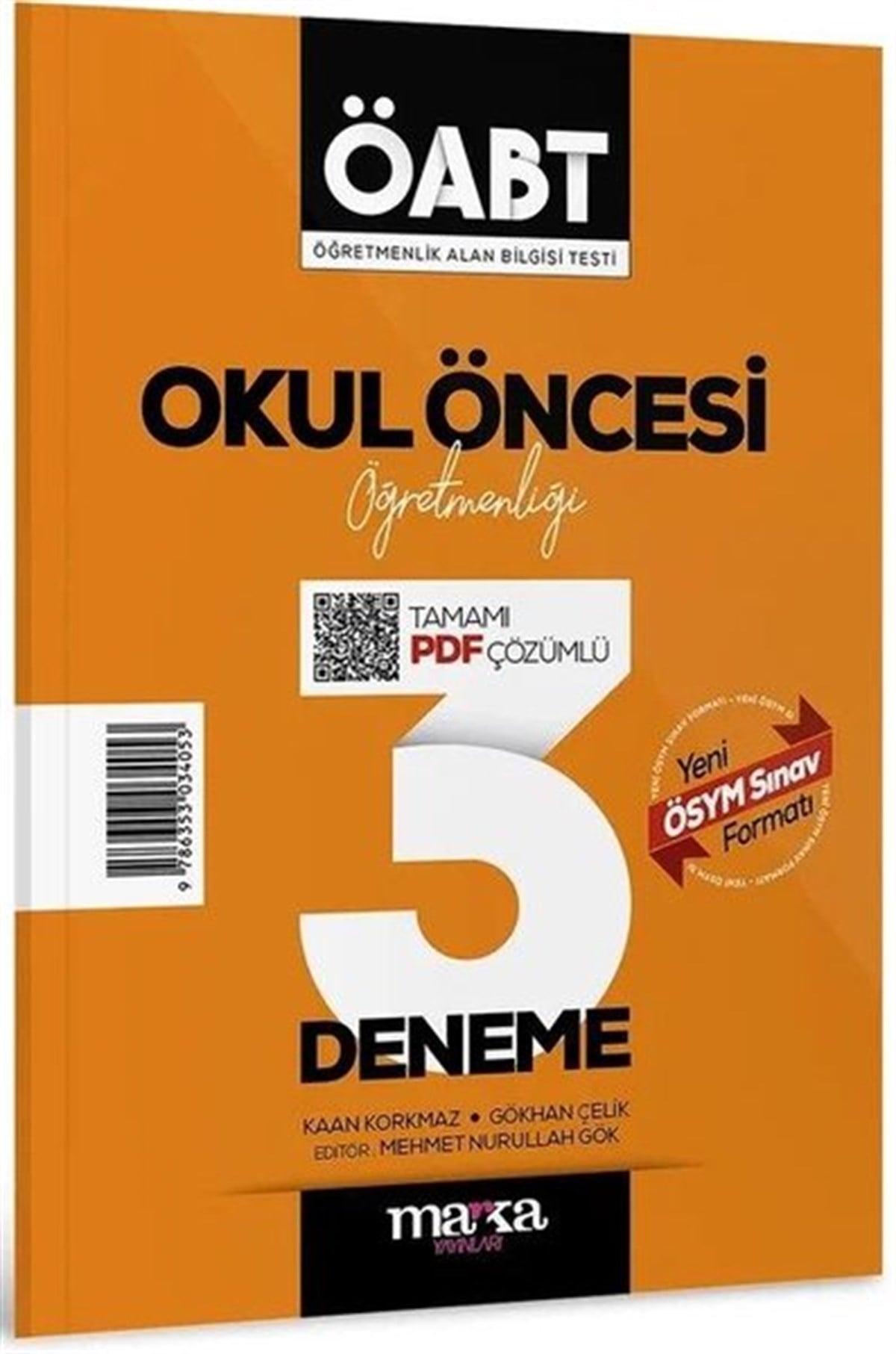 KolektifKPSS2023 ÖABT Okul Öncesi Öğretmenliği 3 Deneme