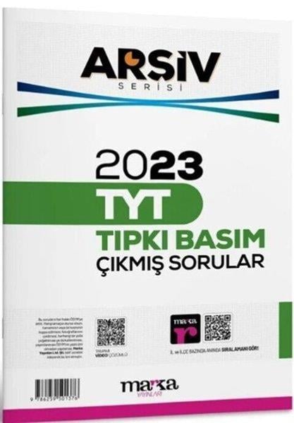 KolektifTYT Tüm Dersler2023 TYT Arşiv Serisi Tıpkı Basım Çıkmış Sorular Tamamı Video Çözümlü