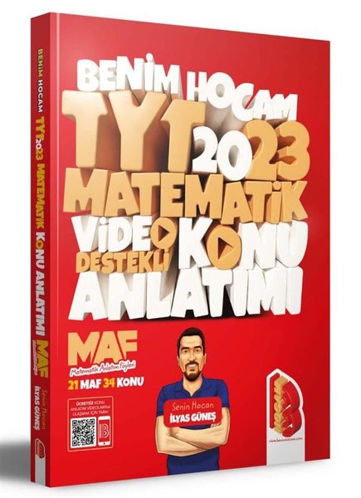 İlyas GüneşTemel Yeterlilik Testi - Alan Yeterlilik Testi (YKS-TYT/AYT)2023 TYT Matematik Video Destekli Konu Anlatımı