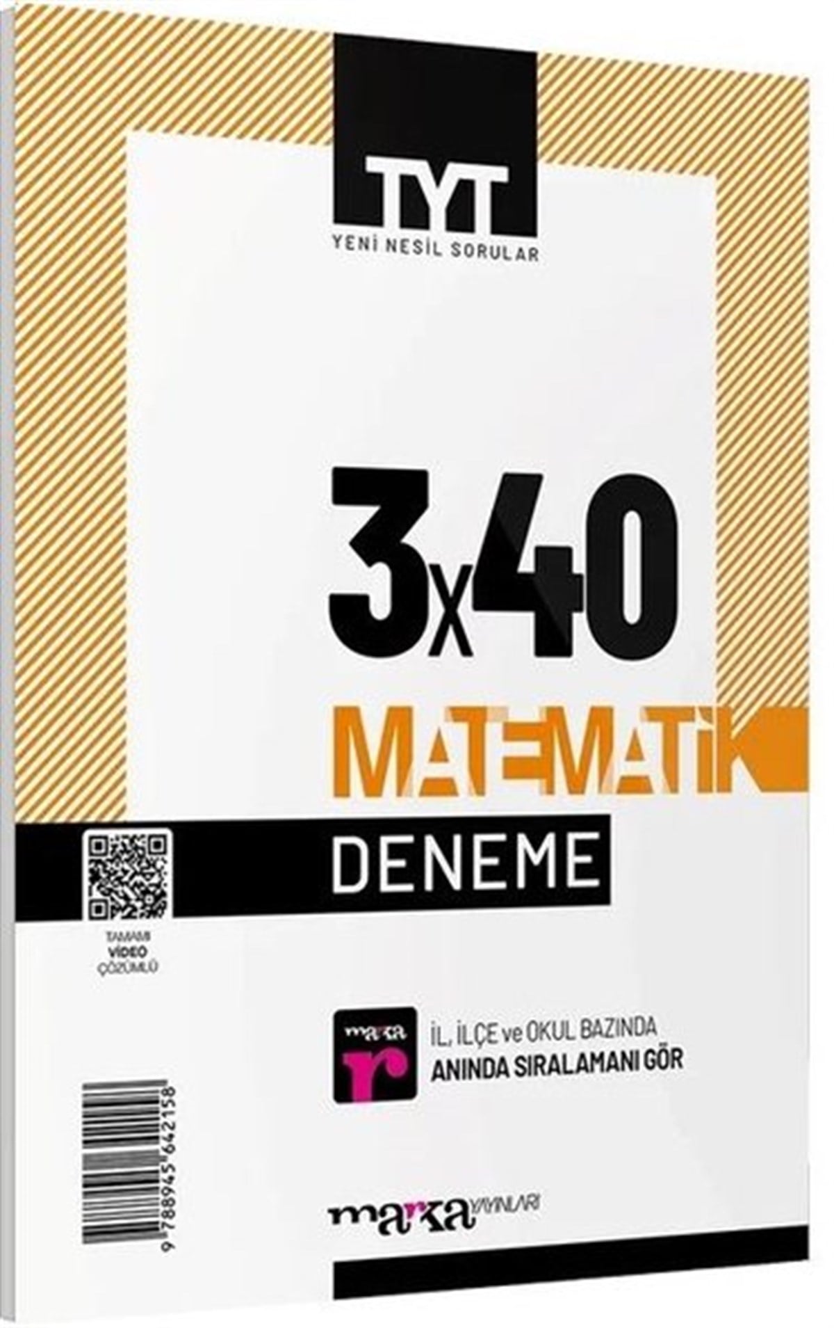 KolektifTemel Yeterlilik Testi - Alan Yeterlilik Testi (YKS-TYT/AYT)2023 TYT MatemaWk 3x40 Deneme