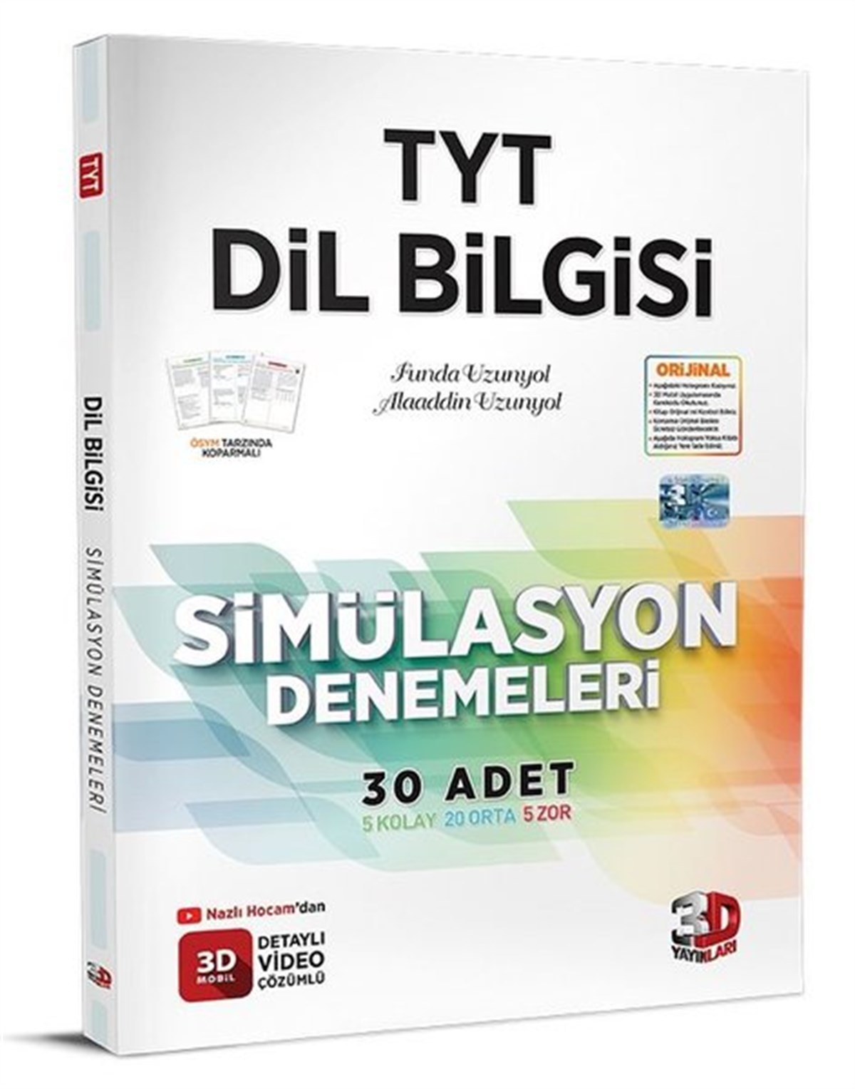 KolektifTemel Yeterlilik Testi - Alan Yeterlilik Testi (YKS-TYT/AYT)2023 TYT Simülasyon Dil Bilgisi Denemeleri