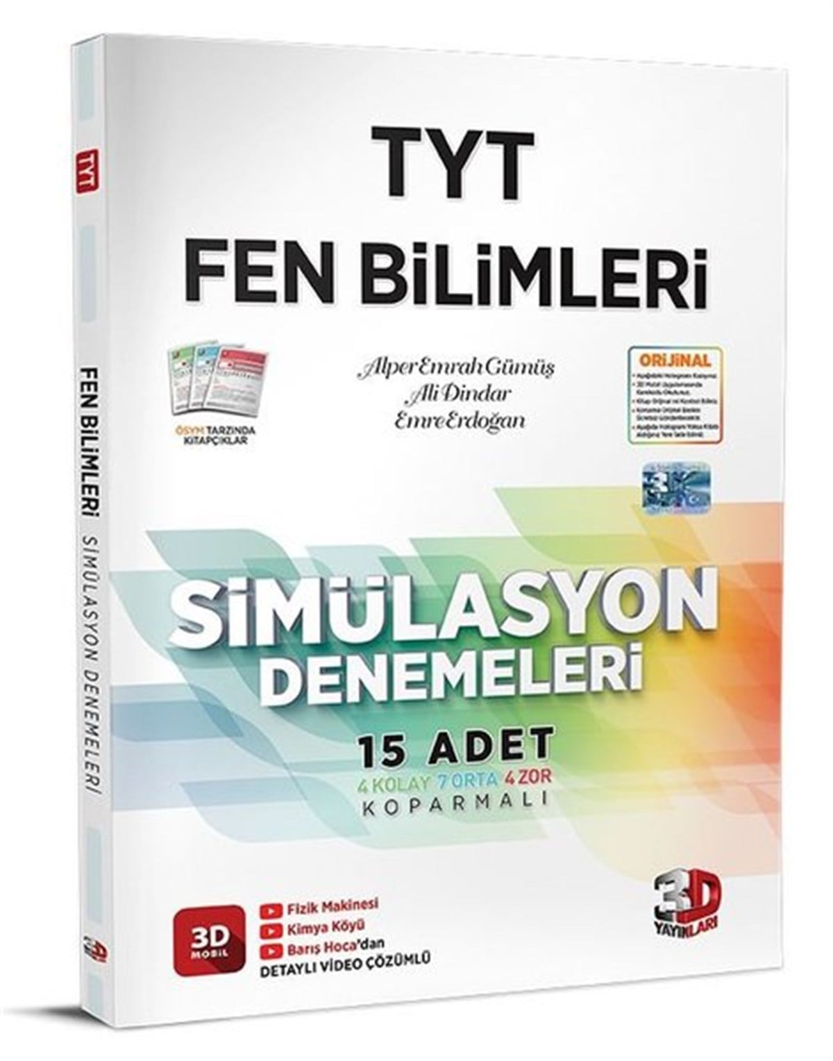 KolektifTemel Yeterlilik Testi - Alan Yeterlilik Testi (YKS-TYT/AYT)2023 TYT Simülasyon Fen Bilimleri Denemeleri