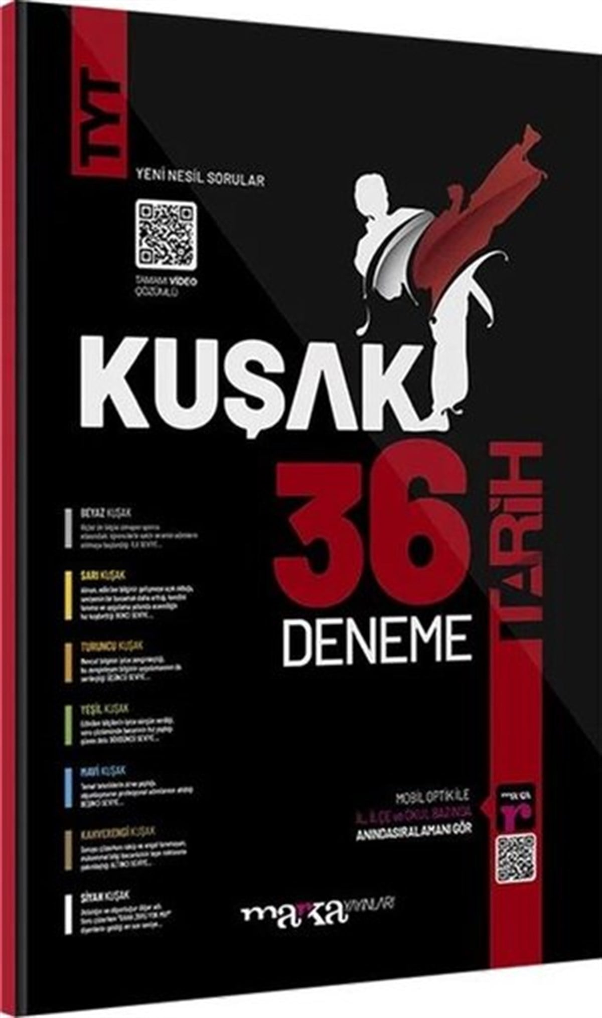 KolektifTemel Yeterlilik Testi - Alan Yeterlilik Testi (YKS-TYT/AYT)2023 TYT Tarih Kolaydan Zora 36 Kuşak Deneme