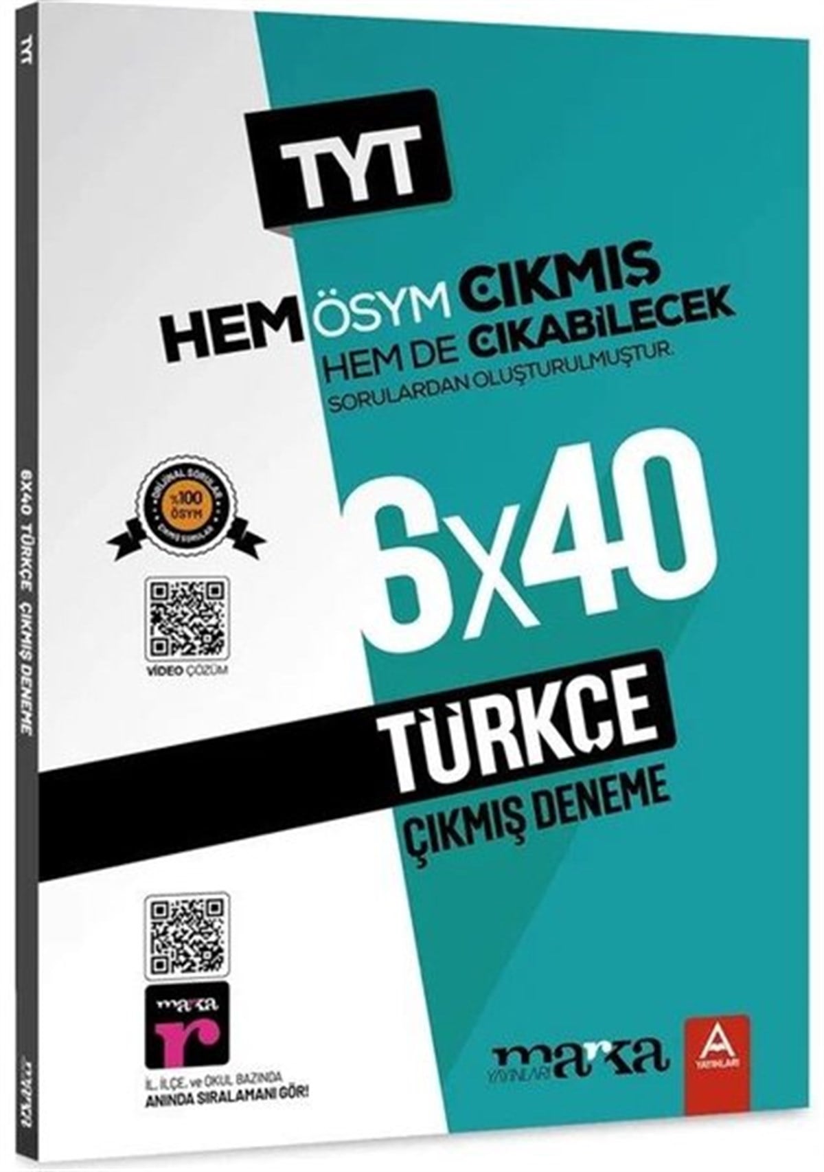 KolektifTemel Yeterlilik Testi - Alan Yeterlilik Testi (YKS-TYT/AYT)2023 TYT Türkçe 6x40 Çıkmış ve Çıkabilecek Sorular Deneme