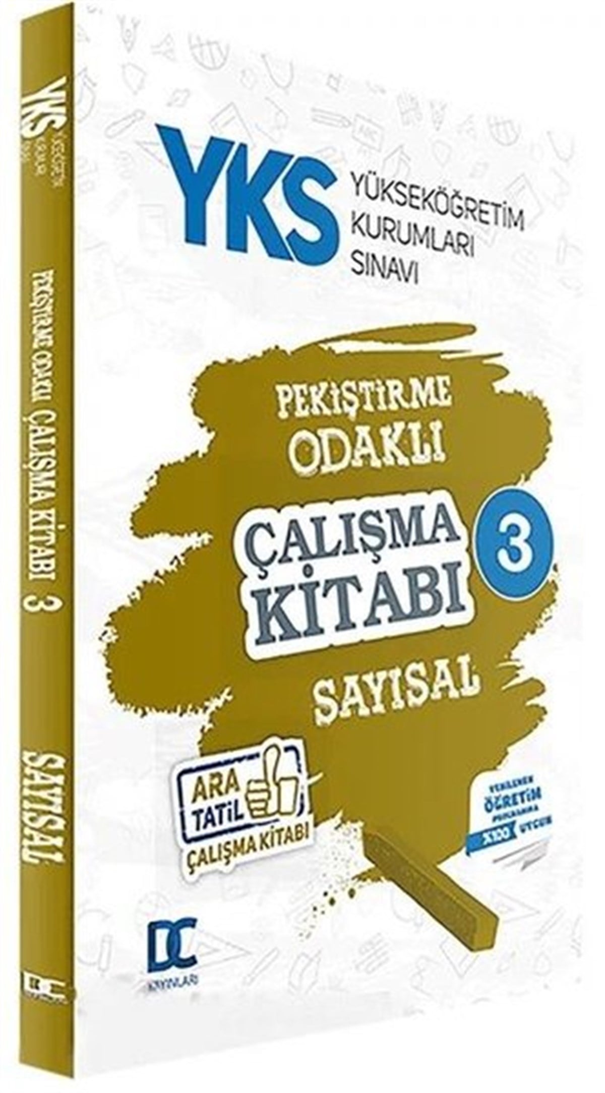 KolektifTemel Yeterlilik Testi - Alan Yeterlilik Testi (YKS-TYT/AYT)2023 YKS Pekiştirme Odaklı Sayısal Çalışma Kitabı-3