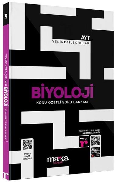 KolektifAYT Biyoloji2024 AYT Biyoloji Konu Özetli Yeni Nesil Soru Bankası Tamamı Video Çözümlü