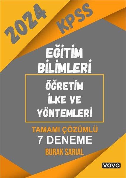 Burak SarıalKPSS Deneme Sinavi - Yaprak Test2024 KPSS Eğitim Bilimleri Öğretim İlke ve Yöntemleri Tamamı Çözümlü 7 Deneme