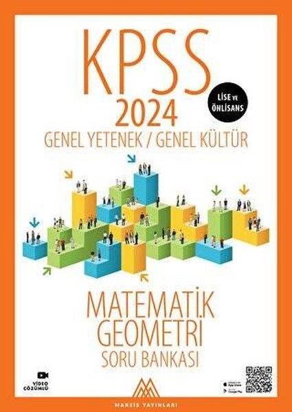 KolektifKPSS Soru Bankasi Kitaplari2024 KPSS Lise Ön Lisans GYGK Matematik Geometri Soru Bankası