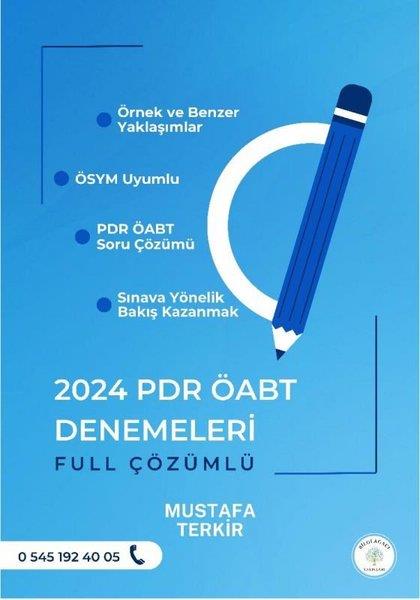 Mustafa TerkirKPSS Deneme Sinavi - Yaprak Test2024 PDR ÖABT Denemeleri Full Çözümlü