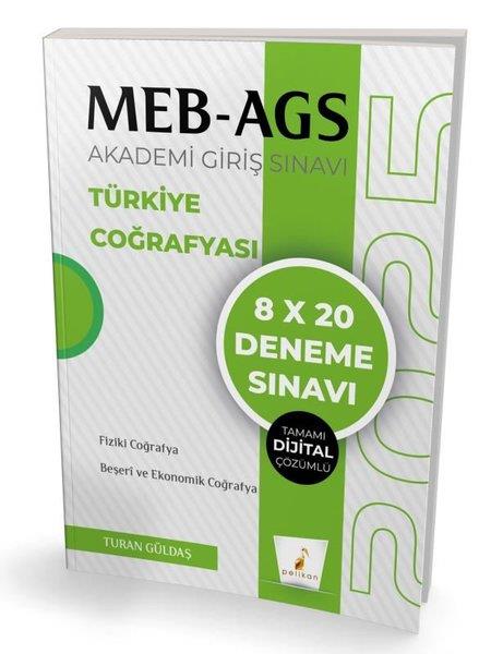 Turan GüldaşKPSS Deneme Sinavi - Yaprak Test2025 MEB-AGS Akademi Giriş Sınavı - 8X20 Deneme Sınavı - Tamamı Dijital Çözümlü