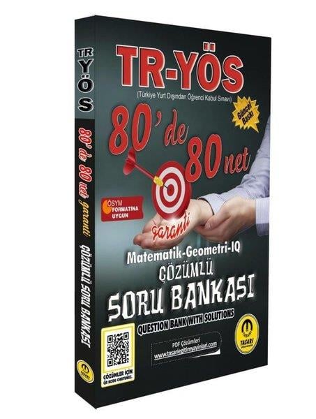 Özgen BulutDiger Sinavlara Hazirlik2025 TR YÖS Matematik Geometri IQ 80 de 80 Net Çözümlü Soru Bankası
