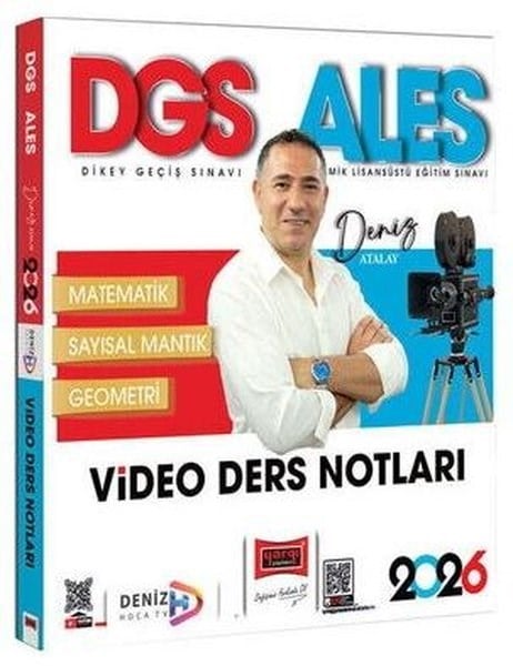 Deniz AtalayDGS Konu Anlatim Kitaplari2026 DGS ALES Matematik Video Ders Notları
