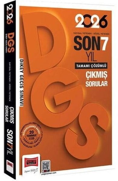 KolektifDGS Çikmis Sorular2026 DGS Sayısal - Sözel Yetenek Son 7 Yıl Çıkmış Sorular