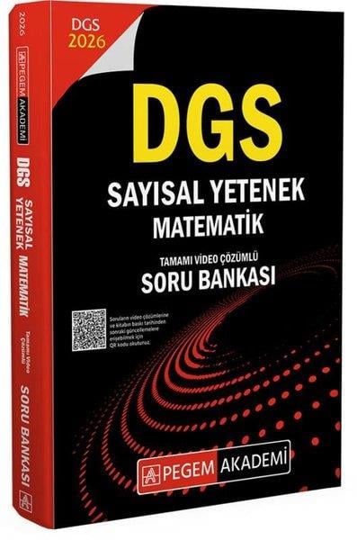 KolektifDGS Soru Bankasi Kitaplari2026 DGS Sayısal Yetenek Matematik Tamamı Video Çözümlü Soru Bankası