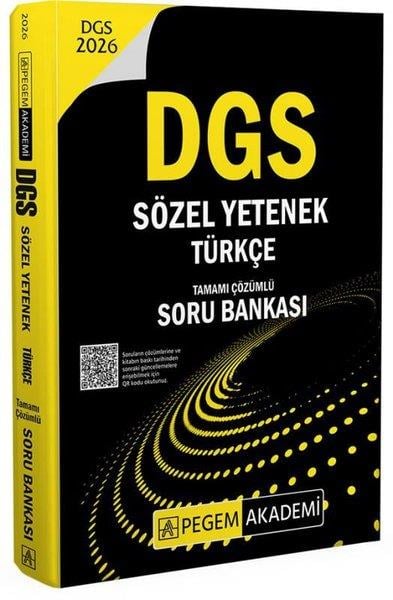 KolektifDGS Soru Bankasi Kitaplari2026 DGS Sözel Yetenek Türkçe Tamamı Çözümlü Soru Bankası