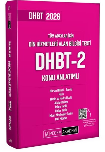KolektifKPSS Konu Anlatim Kitaplari2026 Din Hizmetleri Alan Bilgisi Testi DHBT - 2 Konu Anlatımlı