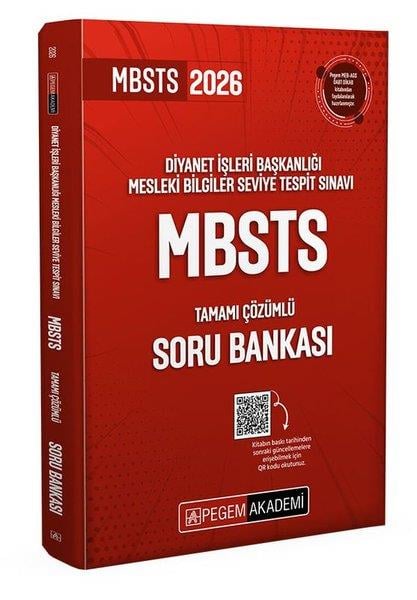 KolektifKPSS Soru Bankasi Kitaplari2026 Diyanet İşleri Başkanlığı Mesleki Bilgiler Seviye Tespit Sınavı MBSTS Tamamı Çözümlü Soru Banka
