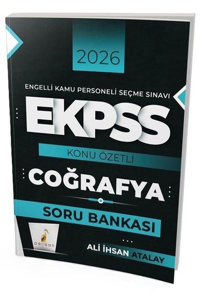 Ali İhsan AtalayEKPSS Soru Bankasi Kitaplari2026 E-KPSS Coğrafya Konu Özetli Soru Bankası