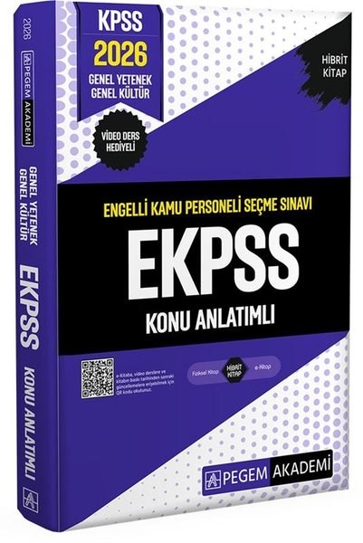 KolektifEKPSS Konu Anlatim Kitaplari2026 E-KPSS Engelli Kamu Personeli Seçme Sınavı Konu Anlatımlı
