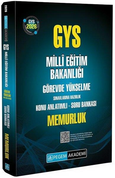 KolektifGYS (Görevde Yükselme Sinavi)2026 GYS MEB Görevde Yükselme Sınavlarına Hazırlık Konu Anlatımlı Soru Bankası Memurluk