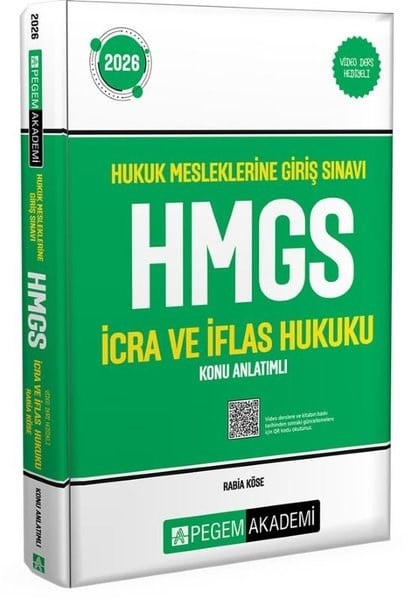 KolektifDiger Sinavlara Hazirlik2026 Hukuk Mesleklerine Giriş Sınavı HMGS İcra ve İflas Hukuku Konu Anlatımlı
