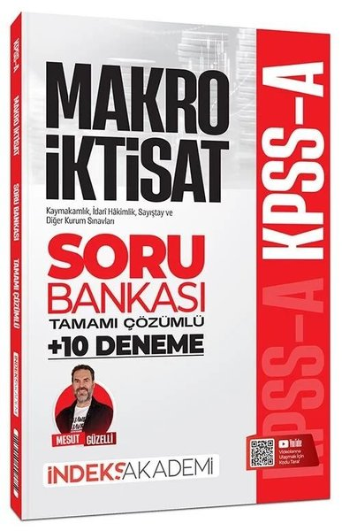 KolektifKPSS Deneme Sinavi - Yaprak Test2026 KPSS A Grubu Makro İktisat Soru Bankası ve 10 Deneme Çözümlü