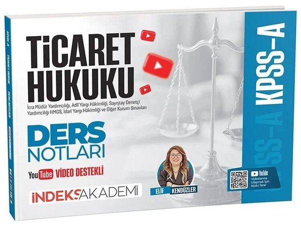 KolektifKPSS Konu Anlatim Kitaplari2026 KPSS A Grubu Ticaret Hukuku Video Ders Notları