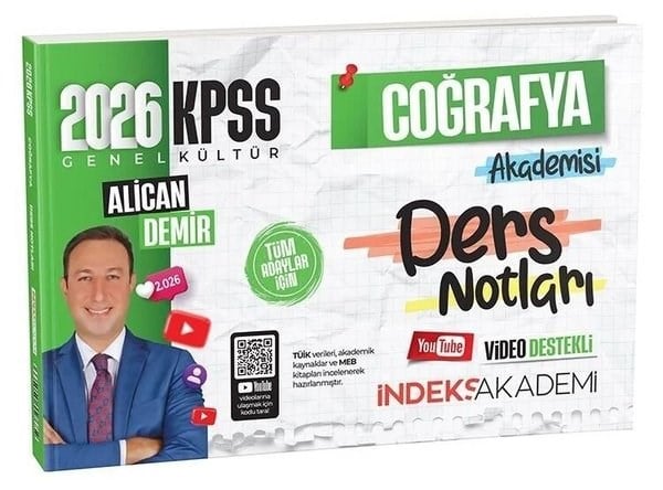KolektifKPSS Konu Anlatim Kitaplari2026 KPSS Coğrafya Akademisi Video Ders Notları