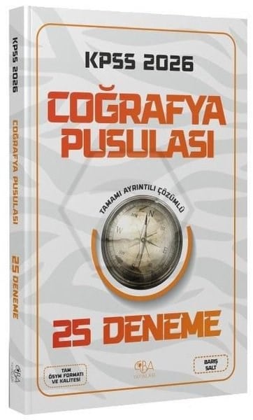 KolektifKPSS Deneme Sinavi - Yaprak Test2026 KPSS Coğrafya Pusulası 25 Deneme Çözümlü