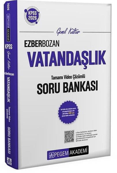 KolektifKPSS Soru Bankasi Kitaplari2026 KPSS Genel Yetenek Genel Kültür Ezberbozan Vatandaşlık Tamamı Video Çözümlü Soru Bankası