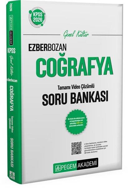 KolektifKPSS Soru Bankasi Kitaplari2026 KPSS Genel Yetenek Genel Kültür Ezberbozan Coğrafya Tamamı Video Çözümlü Soru Bankası