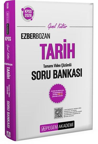 KolektifKPSS Soru Bankasi Kitaplari2026 KPSS Genel Yetenek Genel Kültür Ezberbozan Tarih Tamamı Video Çözümlü Soru Bankası