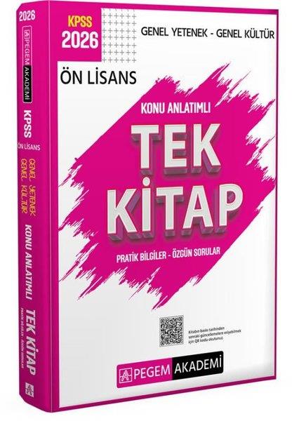 KolektifKPSS Konu Anlatim Kitaplari2026 KPSS Genel Yetenek - Genel Kültür Ön Lisans Konu Anlatımlı Tek Kitap
